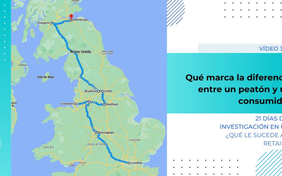 [Vídeo 38] Glasgow: “Qué marca la diferencia entre un peatón y un consumidor”